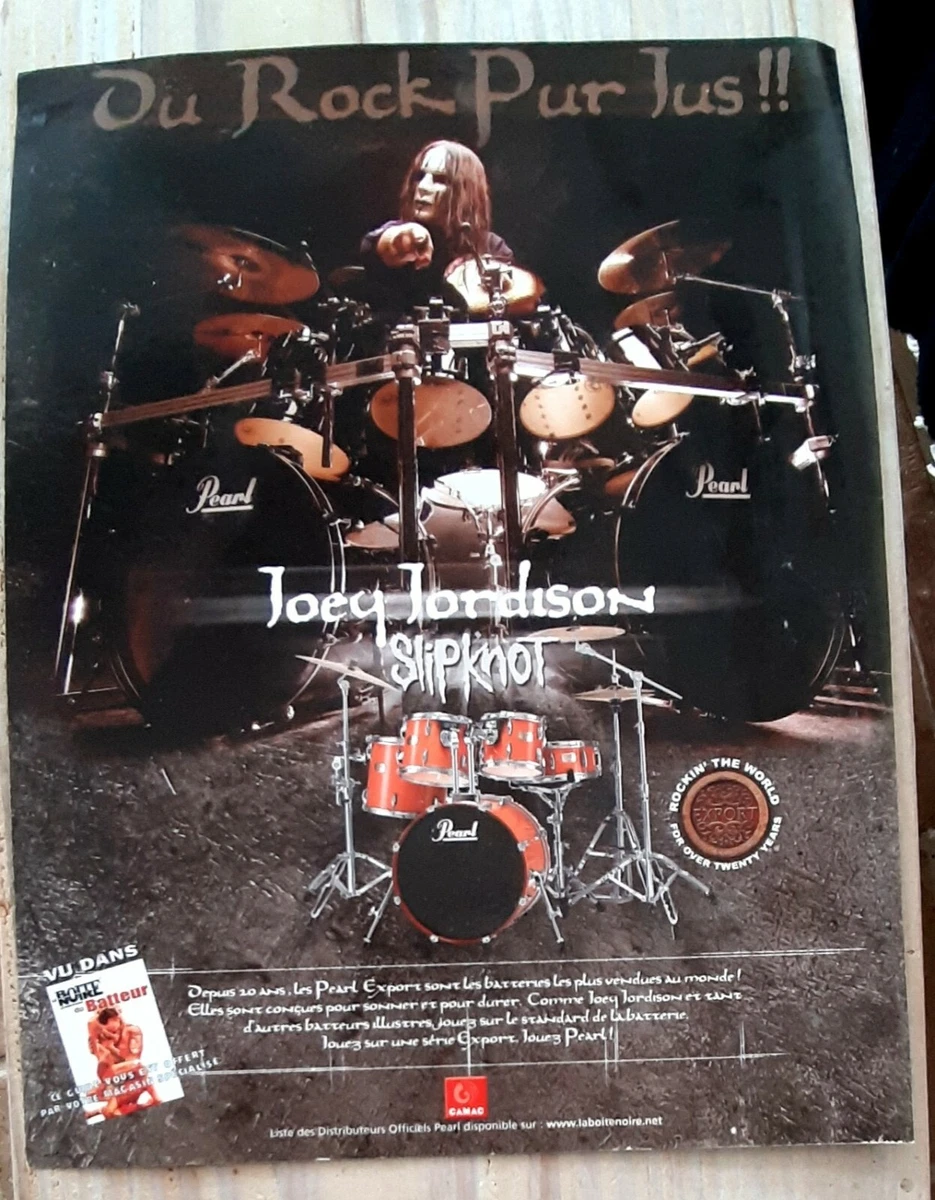 Pearl export joey jordison drum kit deals