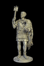Toy lead soldier.Prefect of Rome 1 AD,gift,decor,handmade