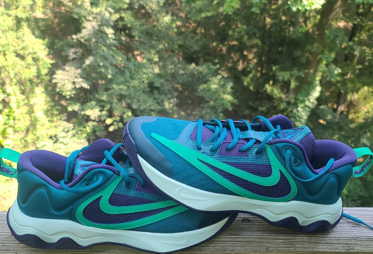 Nike Giannis Immortality 3 Men's Size 11.5 Low Teal Purple DZ7533