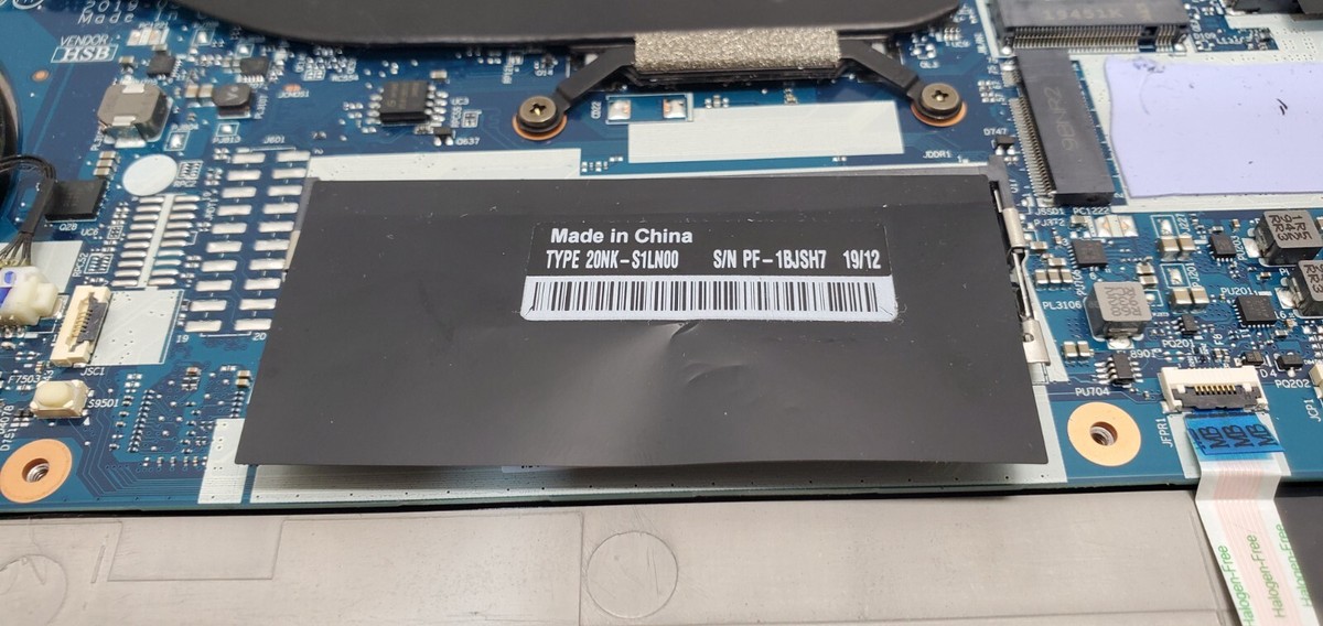 20NK-S1LN00 4511950110K Lenovo ThinkPad T495 Motherboard AMD 20NK-S1LN00 4511950110K Lenovo ThinkPad T495 Motherboard AMD