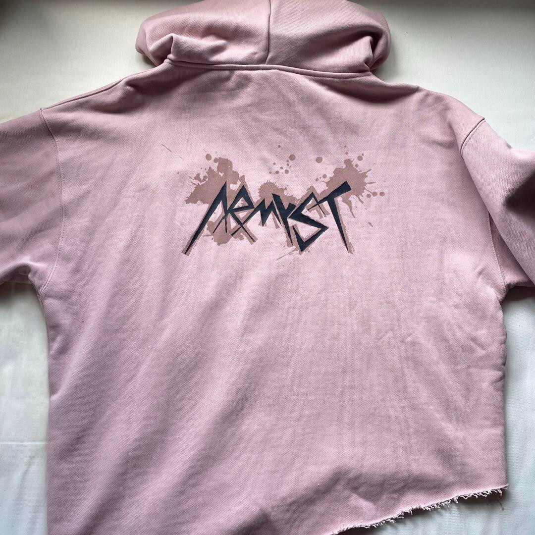 BTS ARTIST-MADE COLLECTION ARMYST ZIP-UP HOODY BY JUNGKOOK PINK L