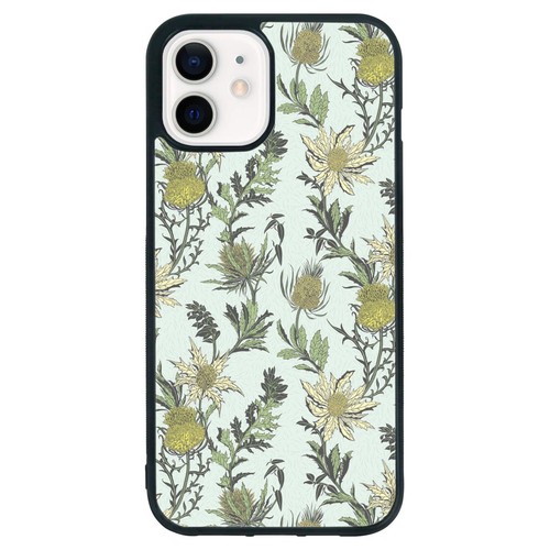 Rigid Plastic For iPhone SE XS XR Max 5 6 7 8 Plus nature thistle flower Pattern - Picture 3 of 25