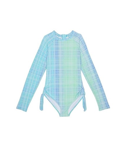 Seafolly Kids Mini Me Portofino Long Sleeve One-Piece L73640 Size 14Y/160cm - Picture 2 of 4