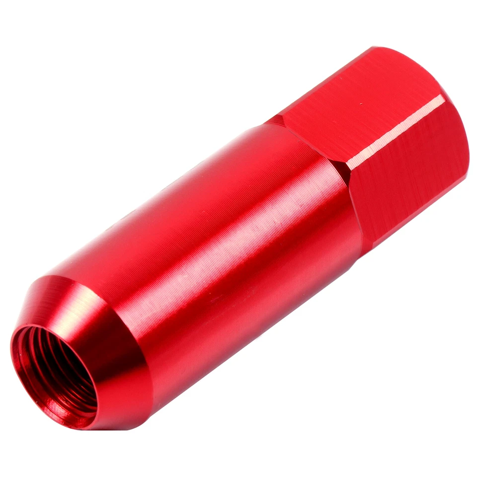 20 Red 12x1.5 Lug Nuts For Honda Civic Acura TSX TL Hyundai Elantra Ford Focus Foto 4 de 4