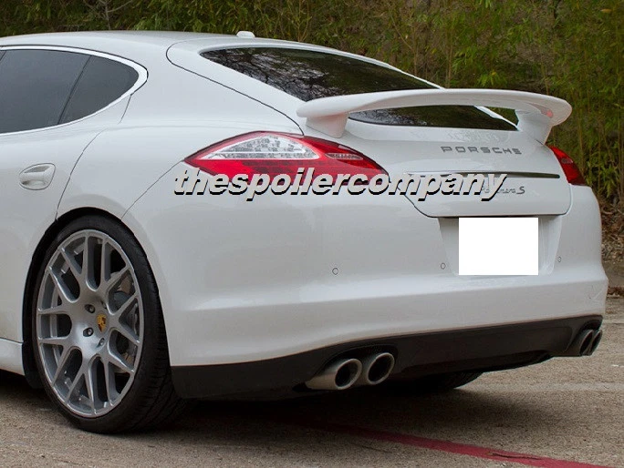 Спойлер для Porsche Panamera 2010-2013 крыло Custom GT неокрашенный грунтовка новый - Изображение 2 из 4