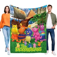 The Backyardigans Blanket Soft Bed Sofa Office Couch Throw Birthday Gift