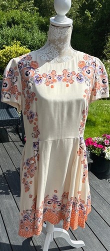 OASIS Silk dress Size UK 16 - Picture 13 of 13