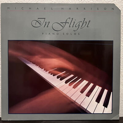 MICHAEL HARRISON - In Flight (Piano Solos) - 12'' Vinyl Record LP - EX