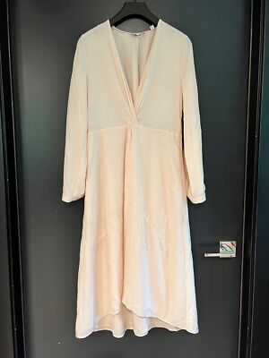 Women's Vince Long Sleeve Twist Drape Dress, Size 6 - Pink