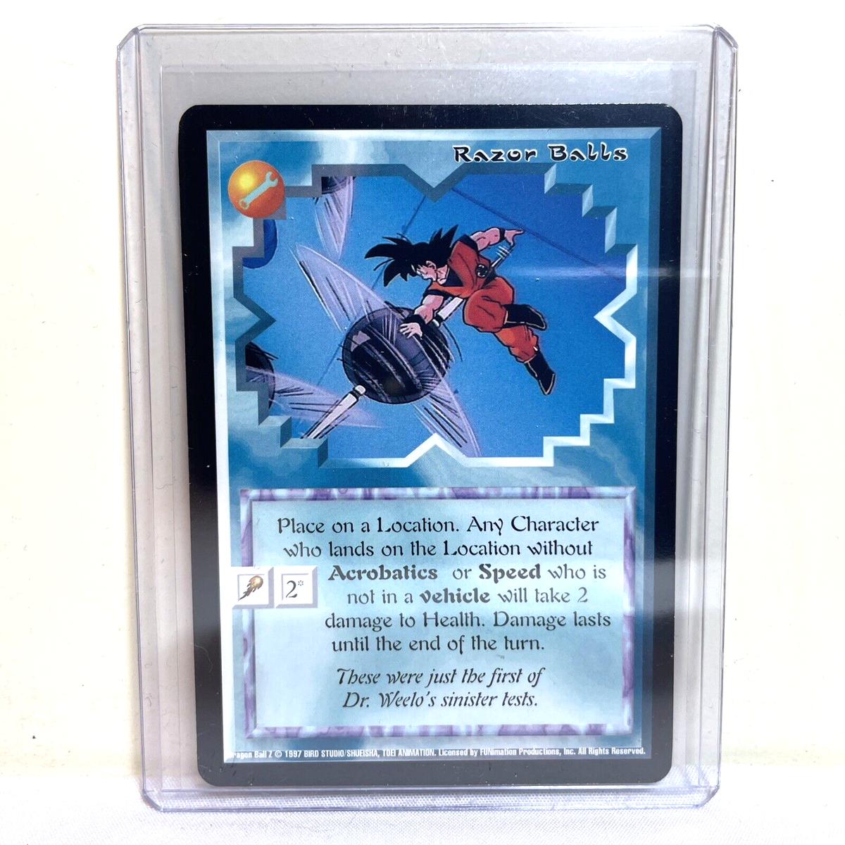 ANI-MAYHEM DRAGON BALL Z: RAZOR BALLS (1997) Trading Card | eBay