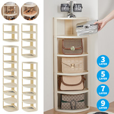5-9 Tier Home Shoe Rack Tall Storage Shelf Unit Cabinet Footwear Stand Organiser