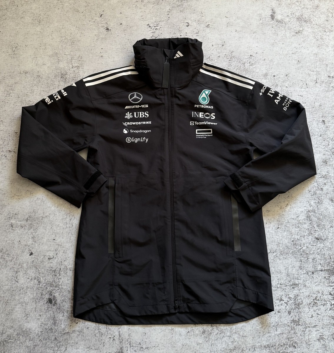 ADIDAS X MERCEDES AMG PETRONAS FORMULA ONE MYSHELTER JACKET