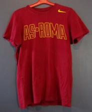 Roma Football Soccer Shirt Jersey Nike Vintage Red Trikot Size S  5-/5 