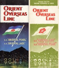 1970s ORIENTAL PEARL & JADE Plans & Interiors + Schedule, ex-EXETER & EXCALIBUR