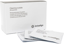 INVISALIGN Cleaning Crystals for Clear Aligners and Retainers, 50 Packets 