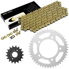 Drive Chain & Sprockets Kit For Honda CBR1100XX Super Blackbird 1997-2007 Gold