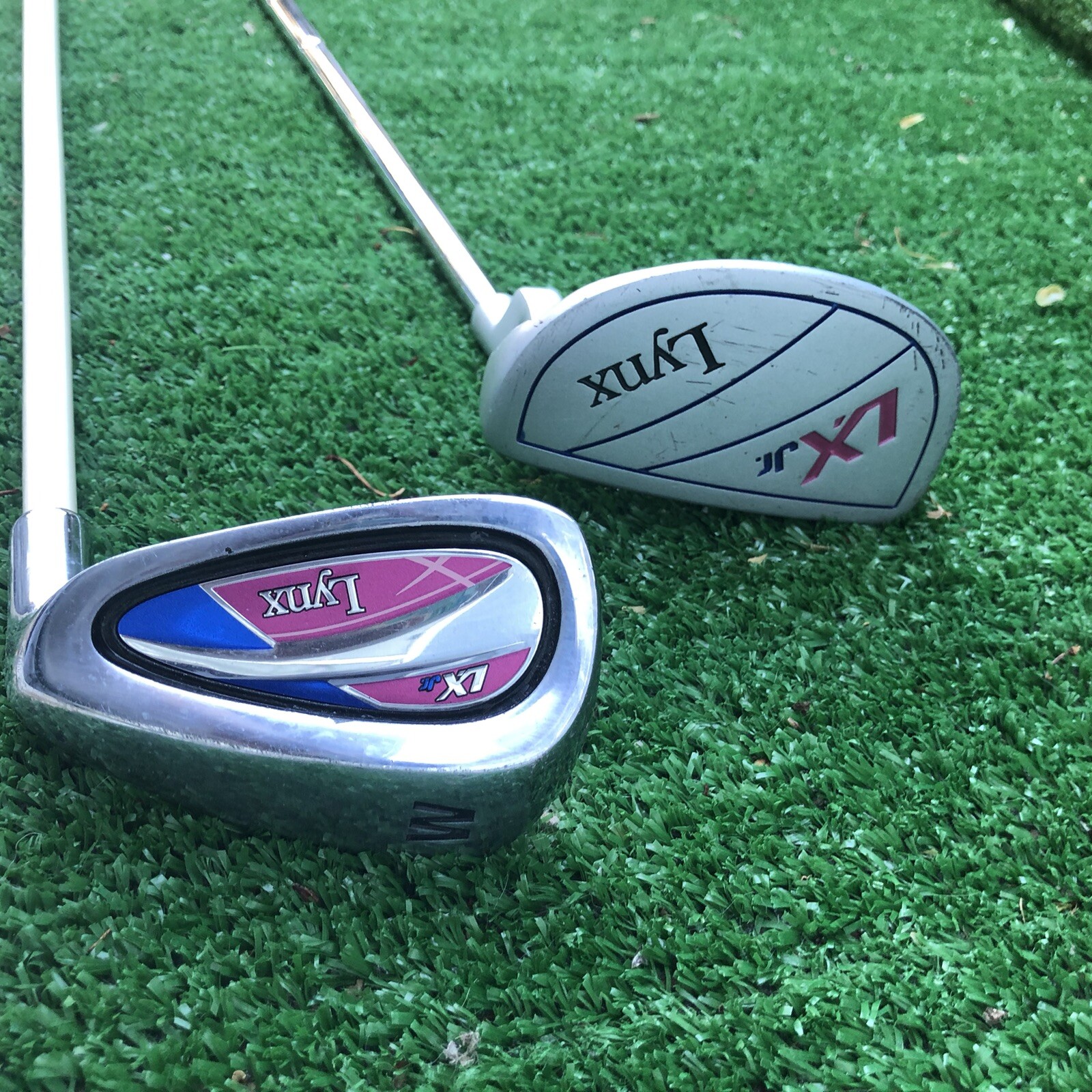 Lynx LX Jr. 36" Wedge Iron J-Flex and Putter Golf Club Set - Jr Graphite - RH