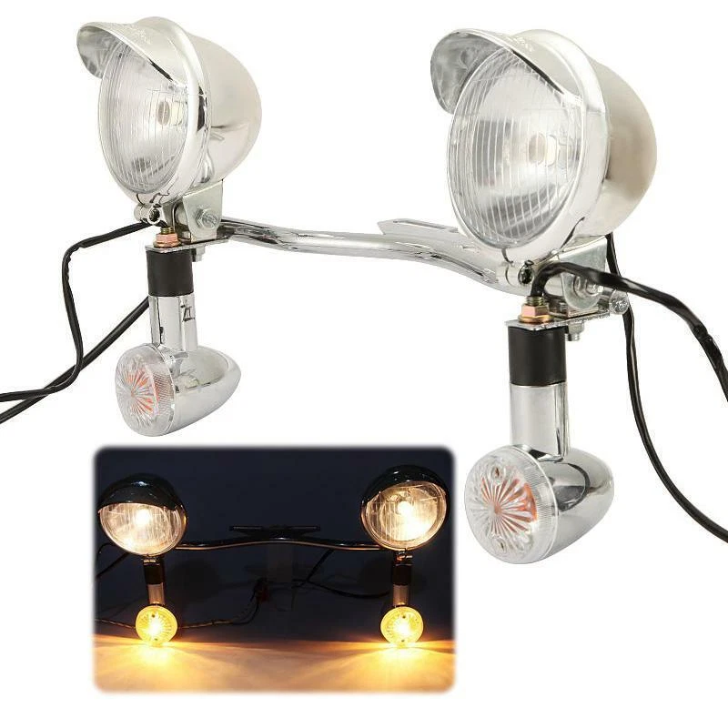 Barra de luz antiniebla de punto de señal de giro de paso para Suzuki Boulevard C50B C50C C50T C90 Foto 2 de 4