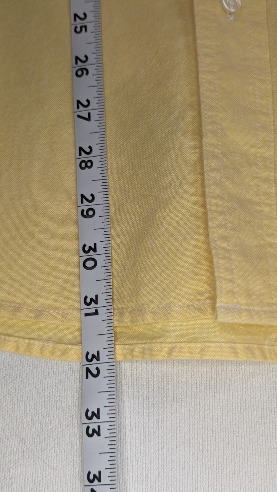 Chaps Solid Yellow 100% Cotton Large Long Sleeve … - image 20