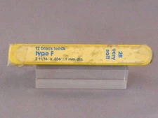 Sheaffer Vintage Long Thin 0.9mm Pencil Lead--2B--very soft dark line