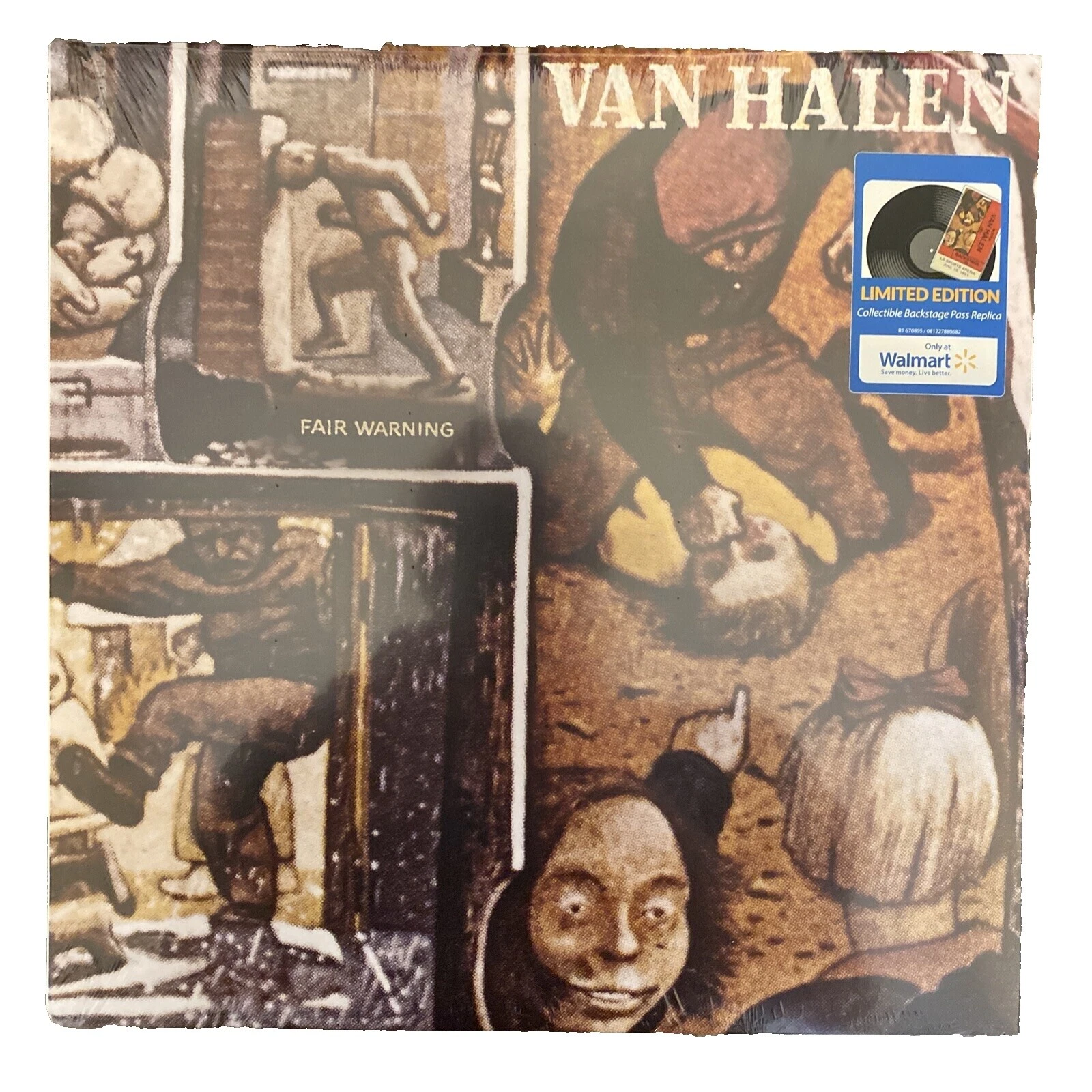 Van Halen Hard Rock Vinyl Records