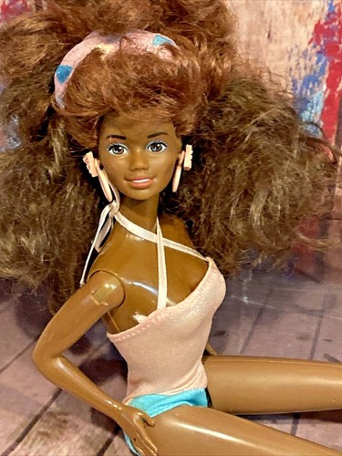 Vintage 1988 Mattel Barbie Style Magic Christie w/ WondraCurl Hair -Rare! 🍑 - Picture 3 of 8