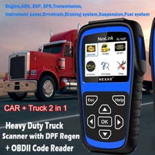 NL102 PLUS Diesel Gas Heavy Duty Truck Diagnostic Scanner DPF Oil Reset Tool US