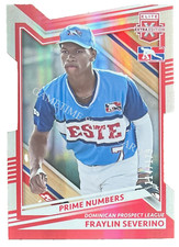 Fraylin Severino 2022 Elite Extra Edition Status Red Die-Cut #195 /179 Rookie RC