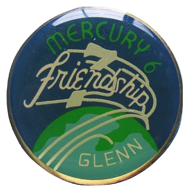NASA Pin Mercury Exploration Mission Collectibles for sale