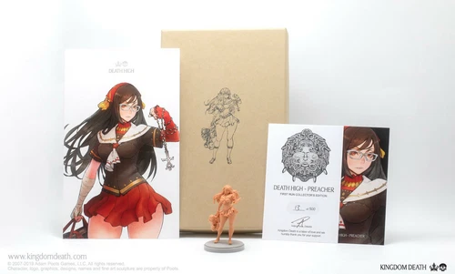 DEATH HIGH PREACHER - KINGDOM DEATH Miniature Resin Resin FIRST EDITION