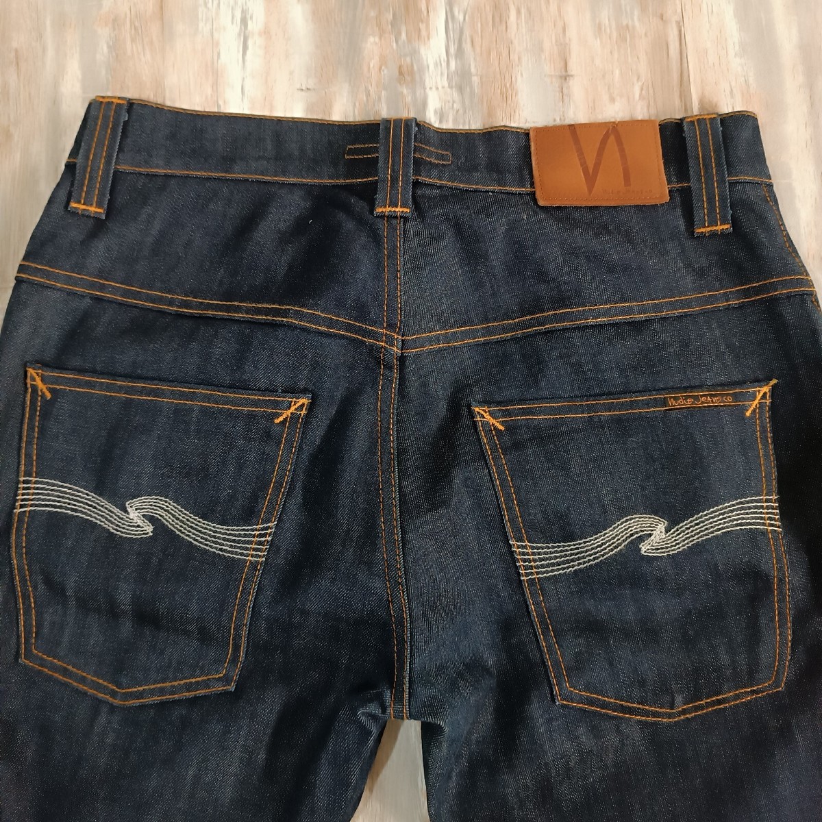 Nudie Jeans 31 X 32 Mens Denim Flat Front Zip Stretch | eBay