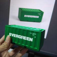 Vintage Industrial Desk Organizer-Mini Cargo Container Storage Box for Office