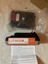 2-PACK 3.0Ah for Black and Decker 20V Lithium-Ion Max Battery 20 Volt LBXR20