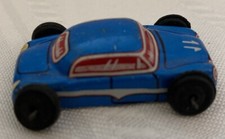 Vintage Japan Tin Litho Car Blue Approximately 2