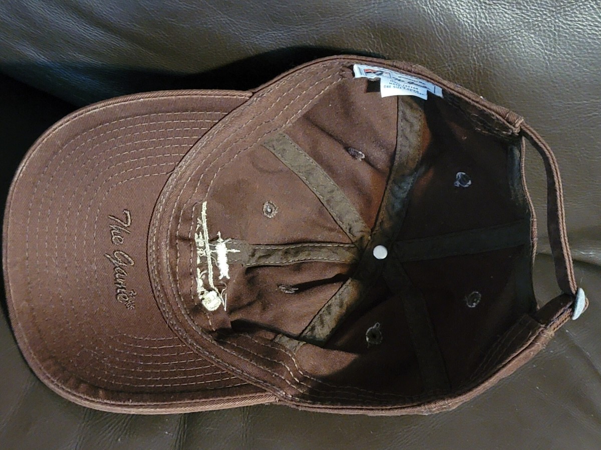 Chapel Farm Brown Adjustable Baseball Cap Hat by The Game View 6