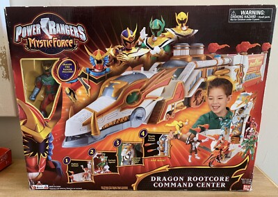 NEW POWER RANGERS MYSTIC FORCE DRAGON ROOTCORE COMMAND