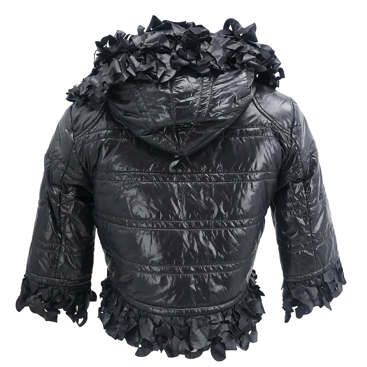 Chanel Zip Up Hooded Jacket Black P36676V26358 #36 114505 | eBay Chanel Zip Up Hooded Jacket Black P36676V26358 #36 114505 | eBay