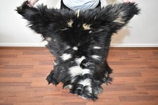 Angora Goat Leather Goatskin Fur 2 x 3 ft Pelt Hide 100% Natural Goat Skin Rug