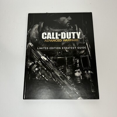 Call of Duty Advanced Warfare Limited Edition Strategy Guide - Hard Cover Book