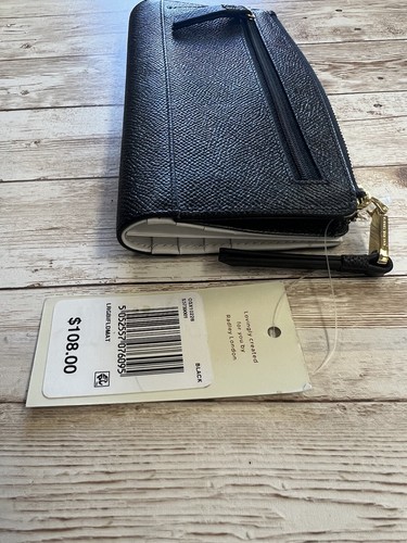 NWT - $108 Radley London Bifold Leather Wallet in Black - Picture 4 of 7