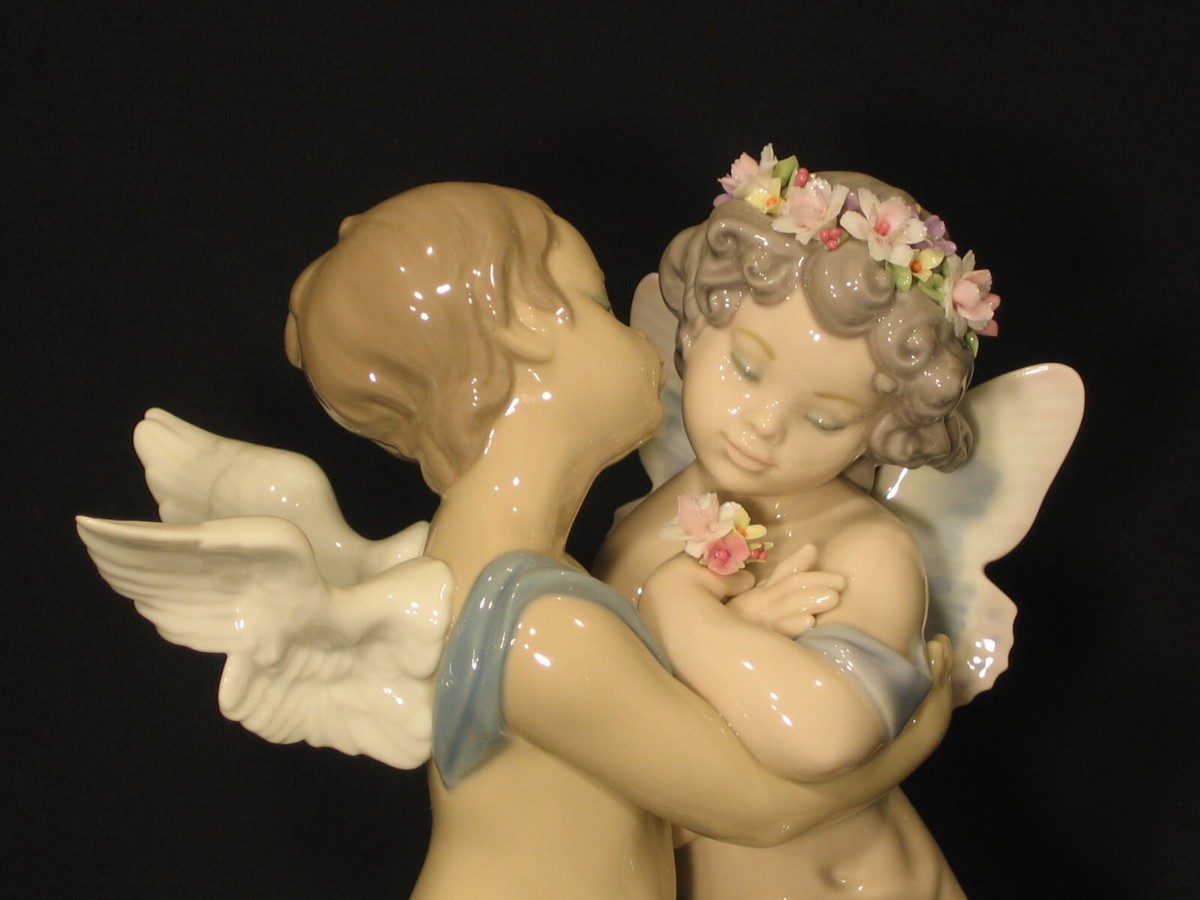 Lladro 1824 Heaven And Earth Ltd Ed w/ Base, Origin Box - Perfect