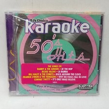 DJ's Choice KARAOKE 50's HITS CD G 2003 TUTM NEW  READ 