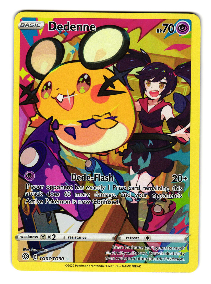 Dedenne TG07/TG30 Swsh09: Brilliant Stars Trainer Gallery for sale