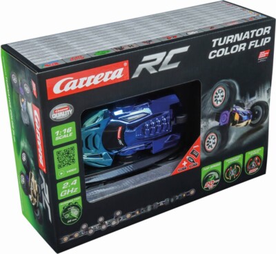 Carrera RC FAHRZEUGE RC 2,4GHz Turnator Color Flip