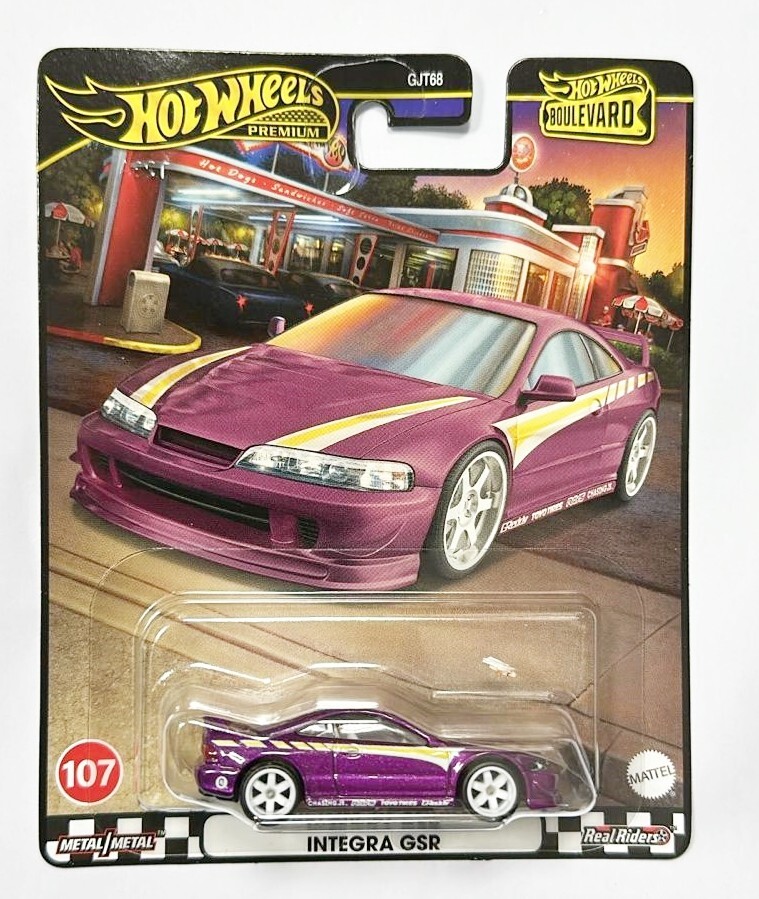 Hot Wheels Premium Boulevard Custom '01 Acura Integra GSR