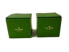 Kate Spade Lot of 2 Green Designer Empty Gift Boxes