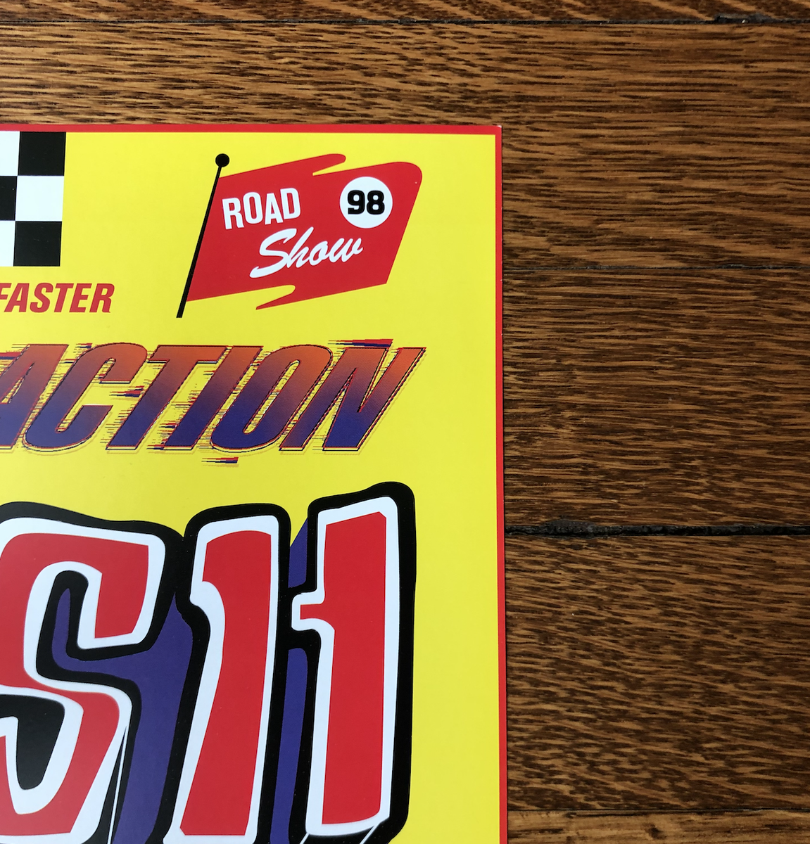 VTG Phish Poster 11/4/1998 Denver McNichols Arena Purchased fr DRY