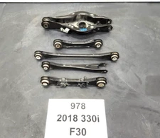 ✅ OEM BMW F22 F30 F33 Rear Left Lower Upper Suspension Control Arm Wishbone SET