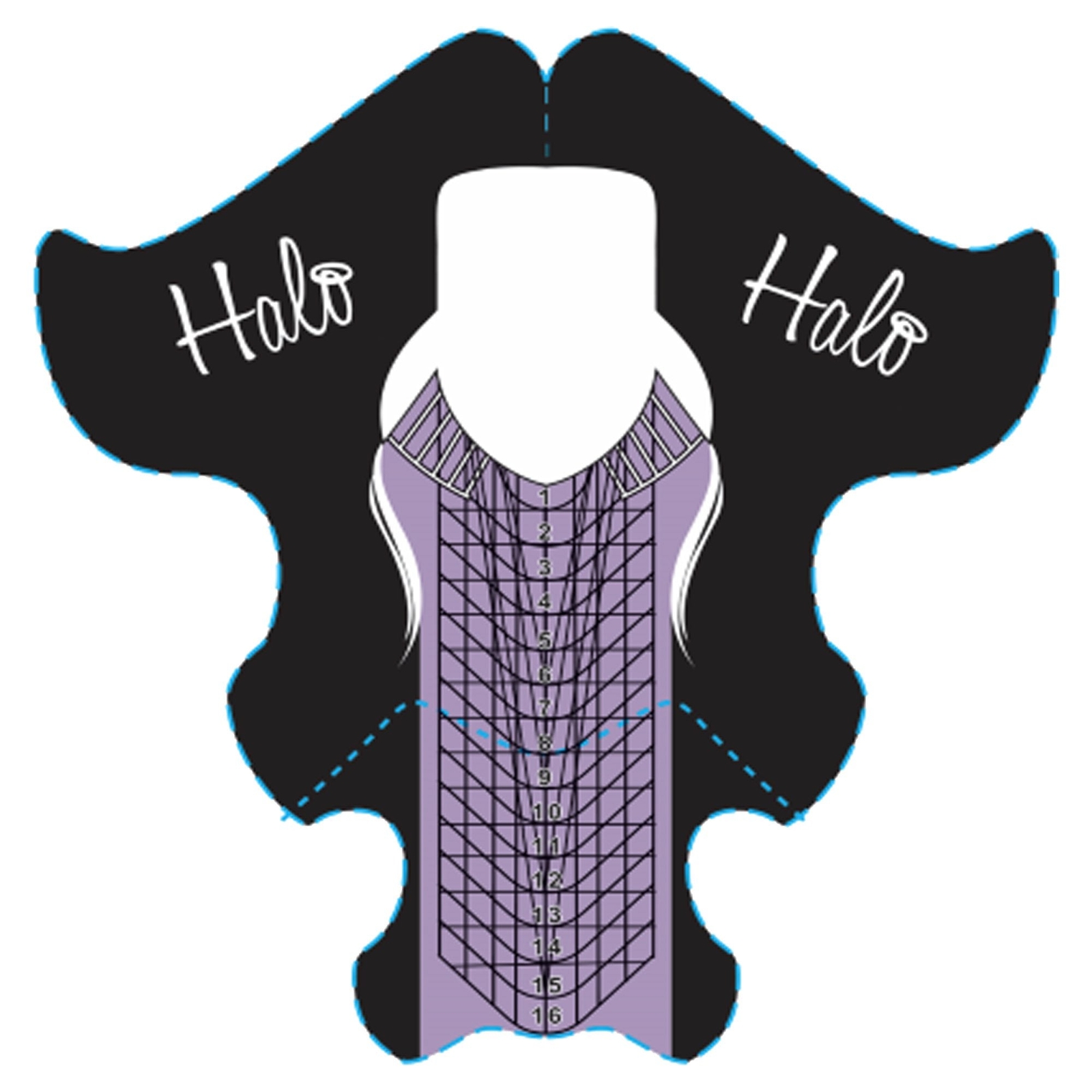 Halo Elite Nail Forms - Dual Nail Forms (50) (9033)