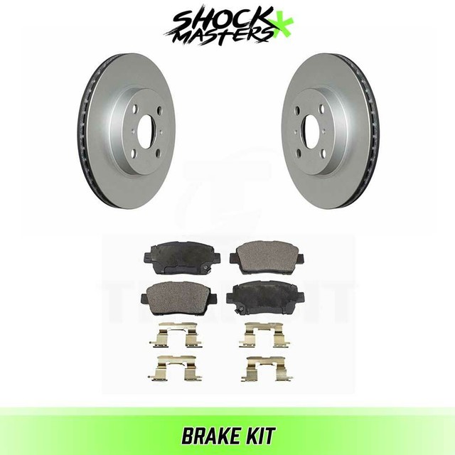 Front Semi Metalic Brake Pads & Rotor Kit for 20012005 Toyota Echo eBay
